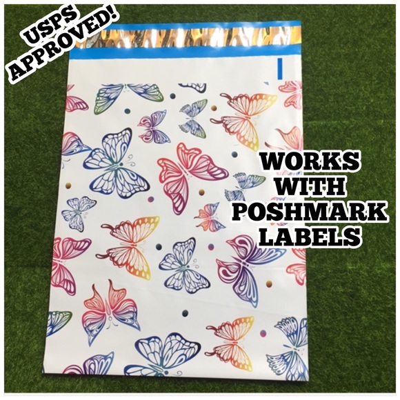 Other - 20 Butterfly ( 10” X 13”)  Poly Mailers